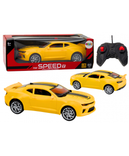 Lean Toys Toy Car Remote Controlled Sports Car RC 1:16 Geltona