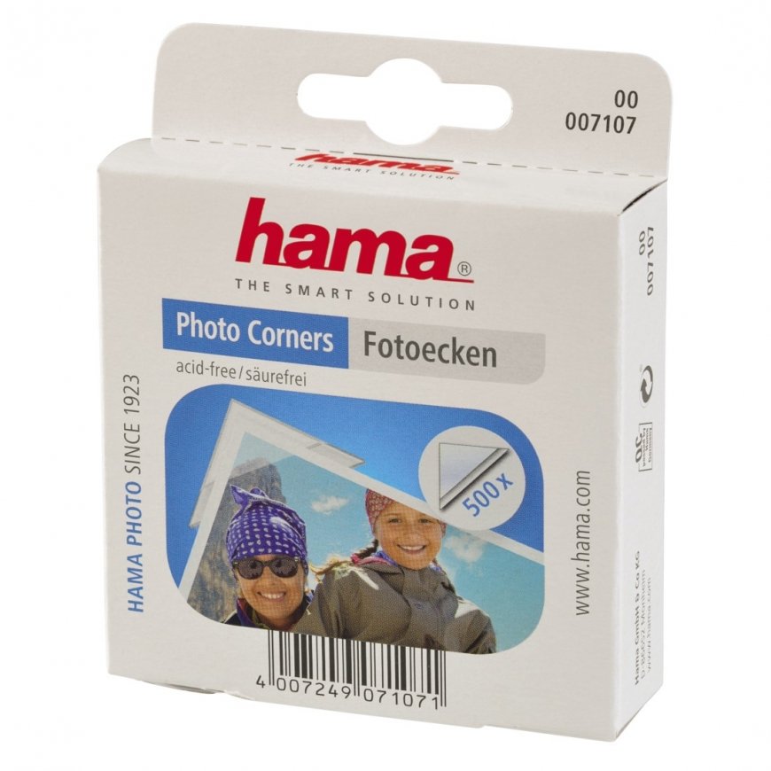Hama 00007107 kamputis nuotraukai 500 vnt Permatomas, Balta – 3