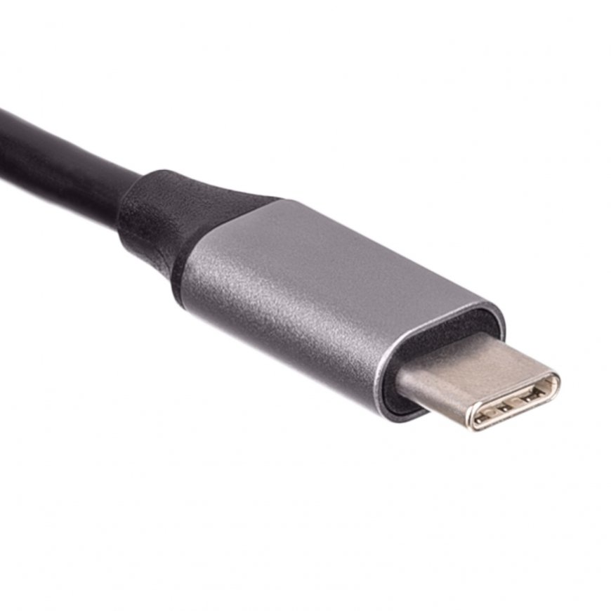 Akyga AK-AD-66 interface hub USB 3.2 Gen 1 (3.1 Gen 1) Type-C 1000 Mbit/s Silver – 5