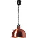 Royal Catering Infraraudonųjų IR maisto šildymo lempa, pakabinama, varinė, skersmuo. 29 cm 250 W Royal Catering Infraraudonųjų IR maisto šildymo lempa, pakabinama, varinė, skersmuo. 29 cm 250 W