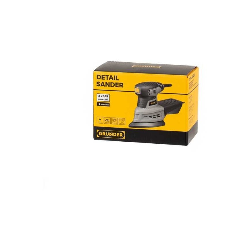 Electric triangular grinder Grunder TS-003, 200 W – 3