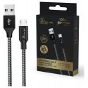 Extralink Smart Life 15W, USB-A - microUSB, 100cm, PVC, 5V 2.4A, czarny Extralink Smart Life 15W, USB-A - microUSB, 100cm, PVC, 5V 2.4A, czarny