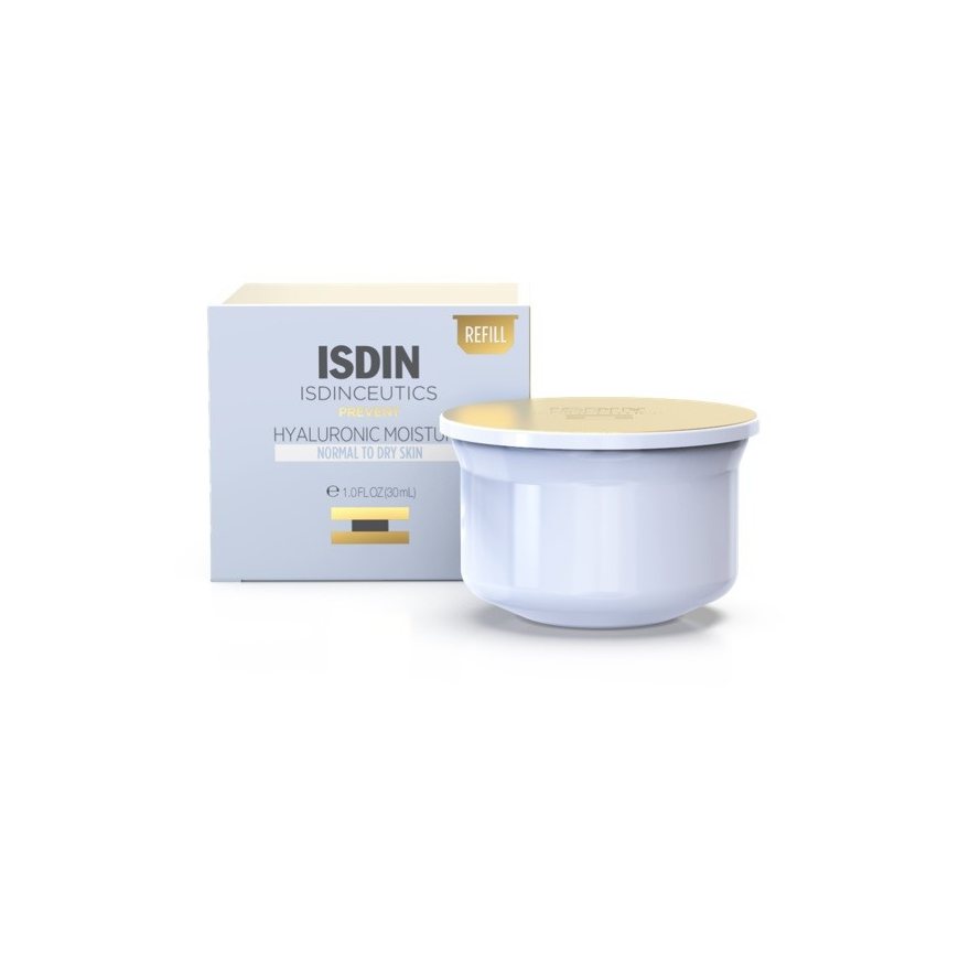 Isdin Isdinceutics Hyaluronic Moisture Normalios ir sausos odos drėkiklis 30ml – 2