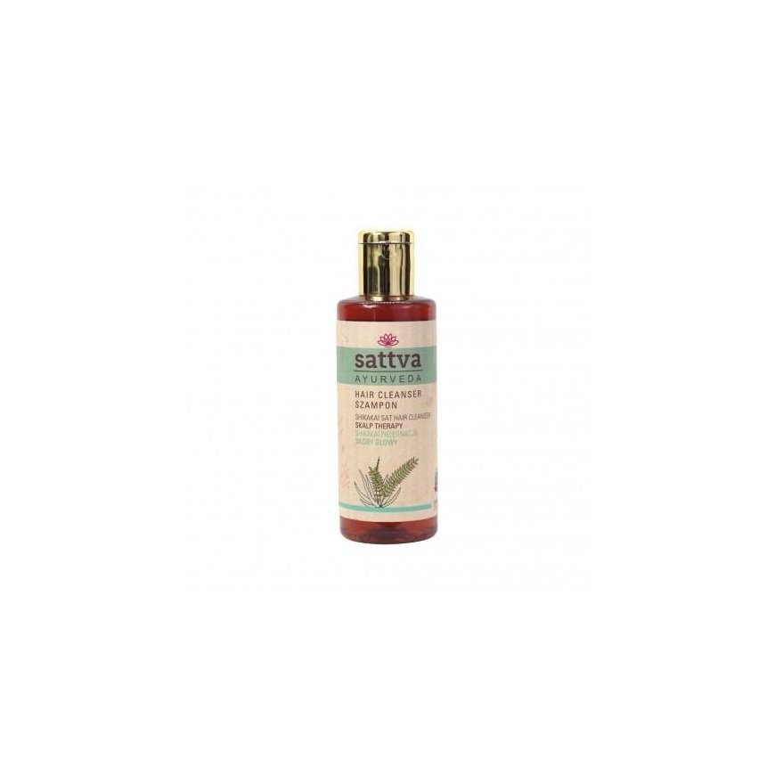 Gyvybingumo suteikiantis plaukų šampūnas Shikakai, Sattva Ayurveda, 210ml