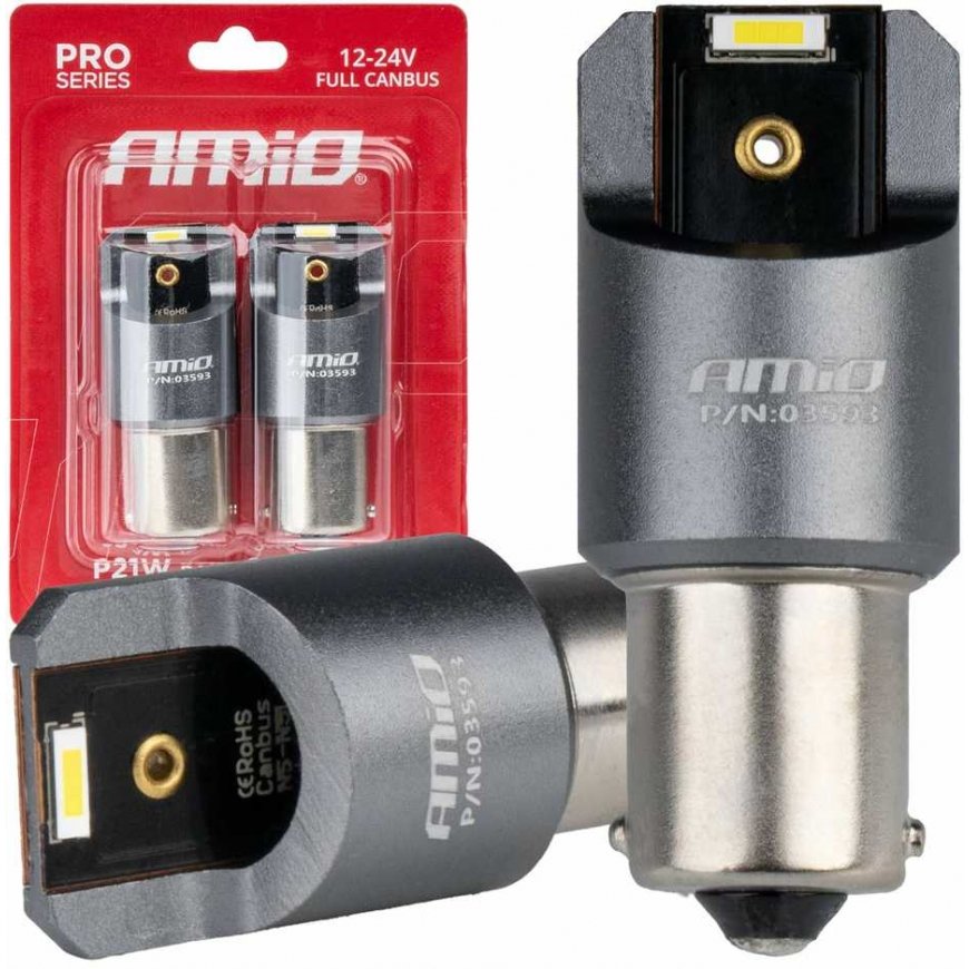 AMiO Żarówki led full canbus pro