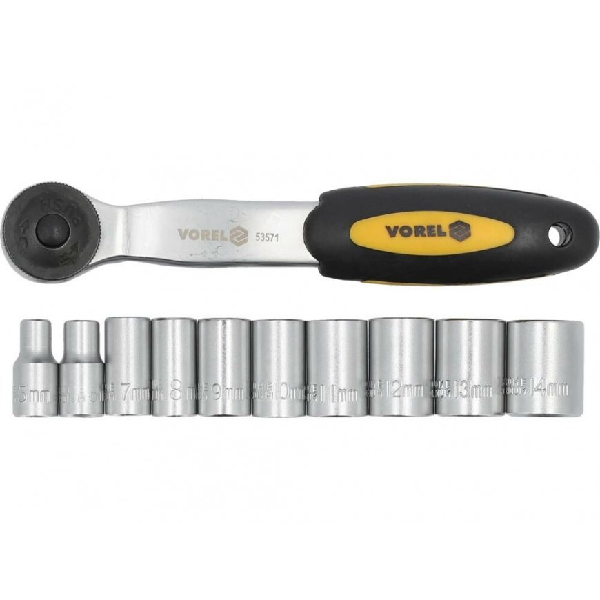 VOREL 58600 socket/socket set