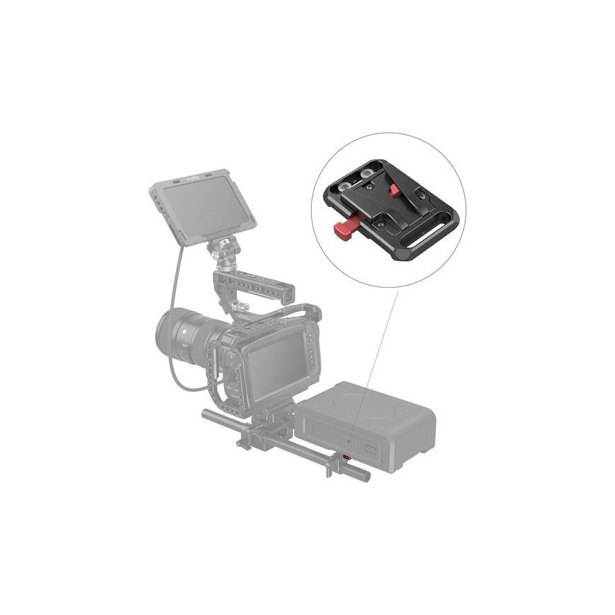 SMALLRIG 2987 BATTERY PLATE MINI V-MOUNT – 5