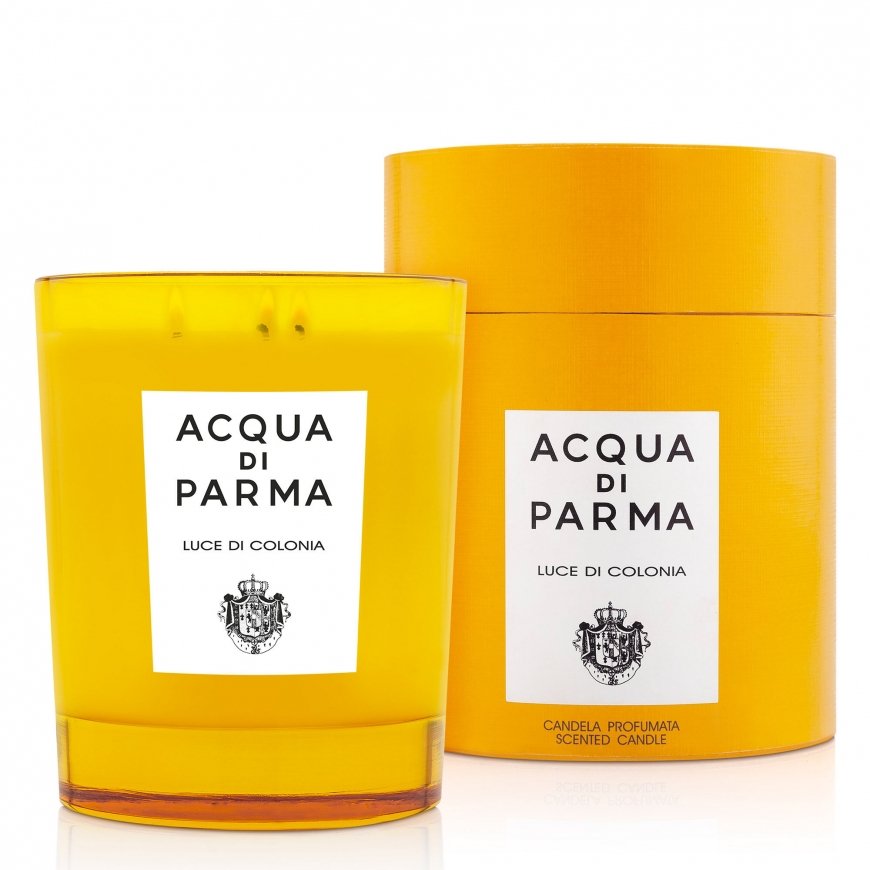 Acqua di Parma Luce di Colonia vahakynttilä Sylinteri Petitgrain, Sitruuna, Neroli, Oranssi, Patsuli – 2