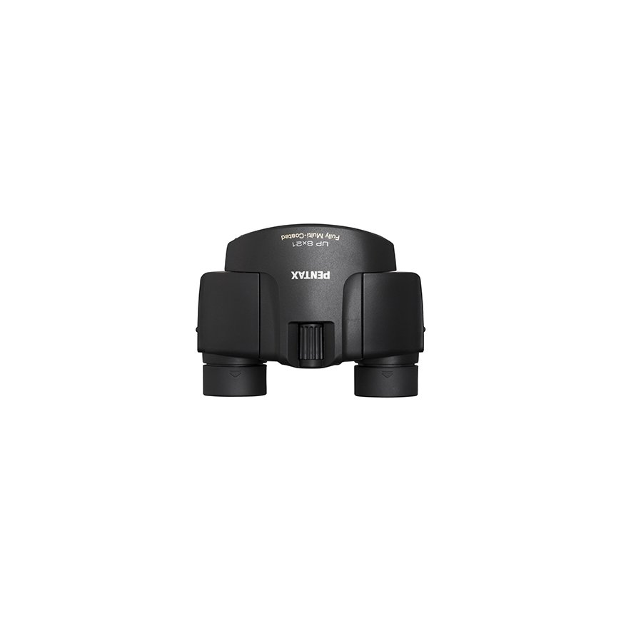 Pentax UP 8x21 binoklis BK-7 Porro Melns – 4
