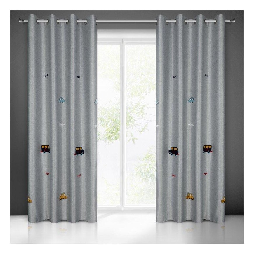 Eurofirany Euro curtains ZAS/ALVIN/SRE+NI 140X250 TRANSPARENT