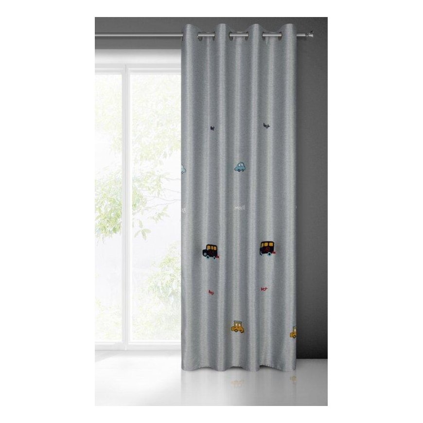 Eurofirany Euro užuolaidos ZAS/ALVIN/SRE+NI 140X250 TRANSPARENT – 2