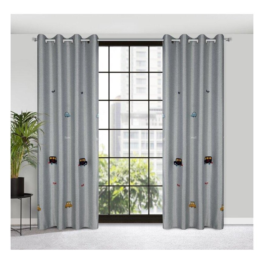 Eurofirany Euro curtains ZAS/ALVIN/SRE+NI 140X250 TRANSPARENT – 4