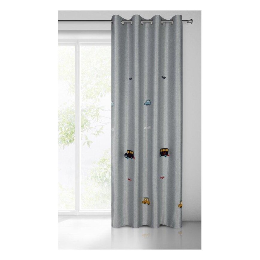 Eurofirany Euro užuolaidos ZAS/ALVIN/SRE+NI 140X250 TRANSPARENT – 5