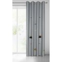 Eurofirany Euro curtains ZAS/ALVIN/SRE+NI 140X250 TRANSPARENT Eurofirany Euro curtains ZAS/ALVIN/SRE+NI 140X250 TRANSPARENT