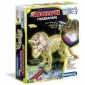 Dėlionė Clementoni, Science & Play, Archeofun Triceratops Glow in The Dark, Puzzle, 61723, Unisex, 7+ metai Dėlionė Clementoni, Science & Play, Archeofun Triceratops Glow in The Dark, Puzzle, 61723, Unisex, 7+ metai