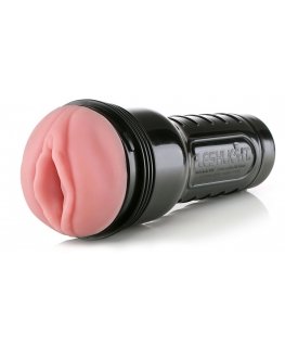 Fleshlight CLASSIC PINK LADY Must, Roosa Silikoon
