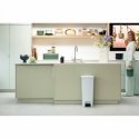 Brabantia 800009 atkritumu tvertne 40 L Cits Gaiši Pelēks