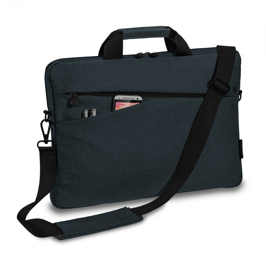PEDEA 66063057 portatīvo datoru soma & portfelis 39,6 cm (15.6") Antracīts, Melns