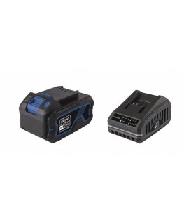 Komplekt SBSK4.0 Starterkit 2: 4,0Ah aku + 2,4A laadija, Scheppach