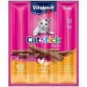 VITAKRAFT CatStick Mini ar mājputnu gaļu un aknām - kaķu gardumi - 3 gab
