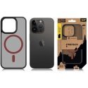 Dėklas Tactical MagForce Hyperstealth 2.0 dangtelis, skirtas iPhone 14 Pro Max juodas/raudonas