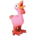 Trixie Dog toy chicken, latex, multicolored, 14 cm