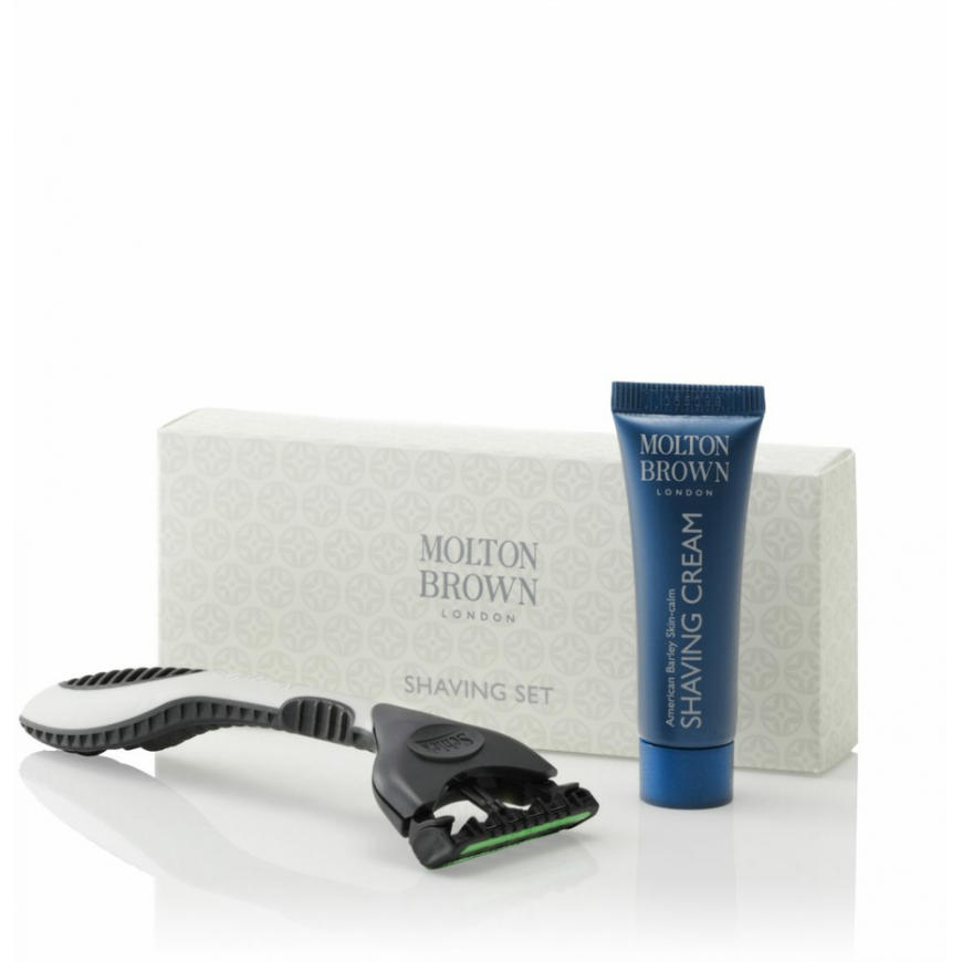 Shaving Kit Luxury Collection Set Molton Brown: Molton Brown, Shaving Razor, 1 Blade + Molton Brown, Shaving Cream – 2