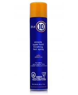 It's a 10 Miracle Super Hold Finishing Juukselakk Mõlemale soole sobiv 334 ml
