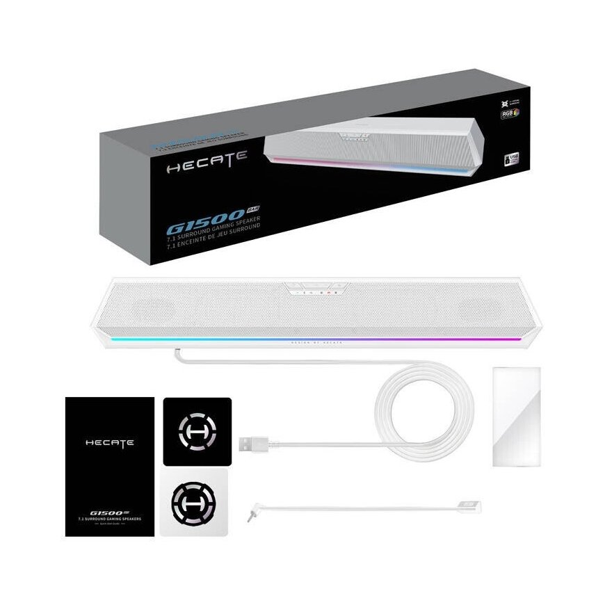 Gaming soundbar Edifier HECATE G1500 Bar (white) – 2