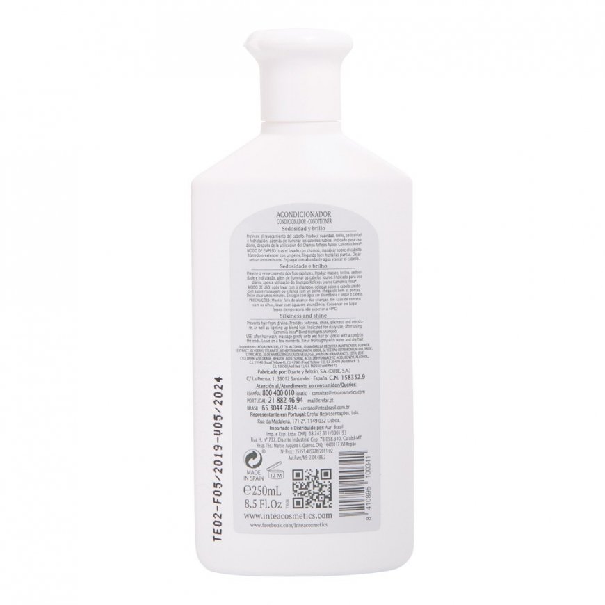Inteacosmetics Premium Blonde Hair Conditioner with Ecologic Natural Camomile Extract – 2