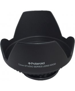 Polaroid PLLH72 objektyvo gaubtas 7,2 cm Žiedlapių Juoda