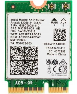 Spacetronik Karta Sieciowa AX211 WiFi 6e BT Intel Dual Band
