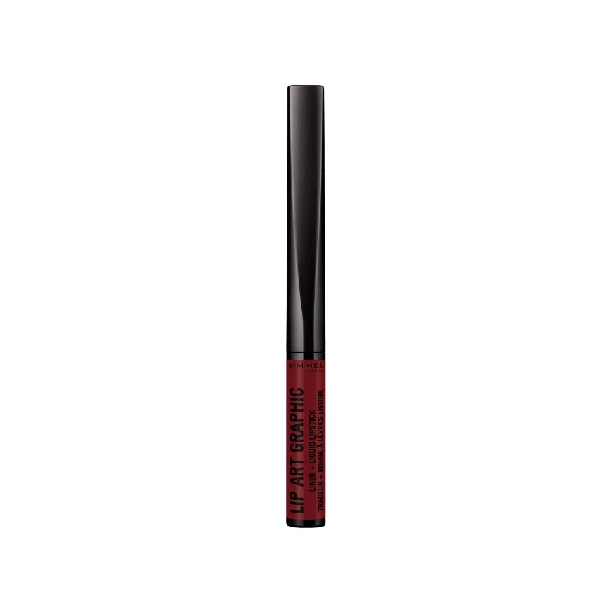 Rimmel Lip Art Graphic, 810 Be Free, 1.8ml