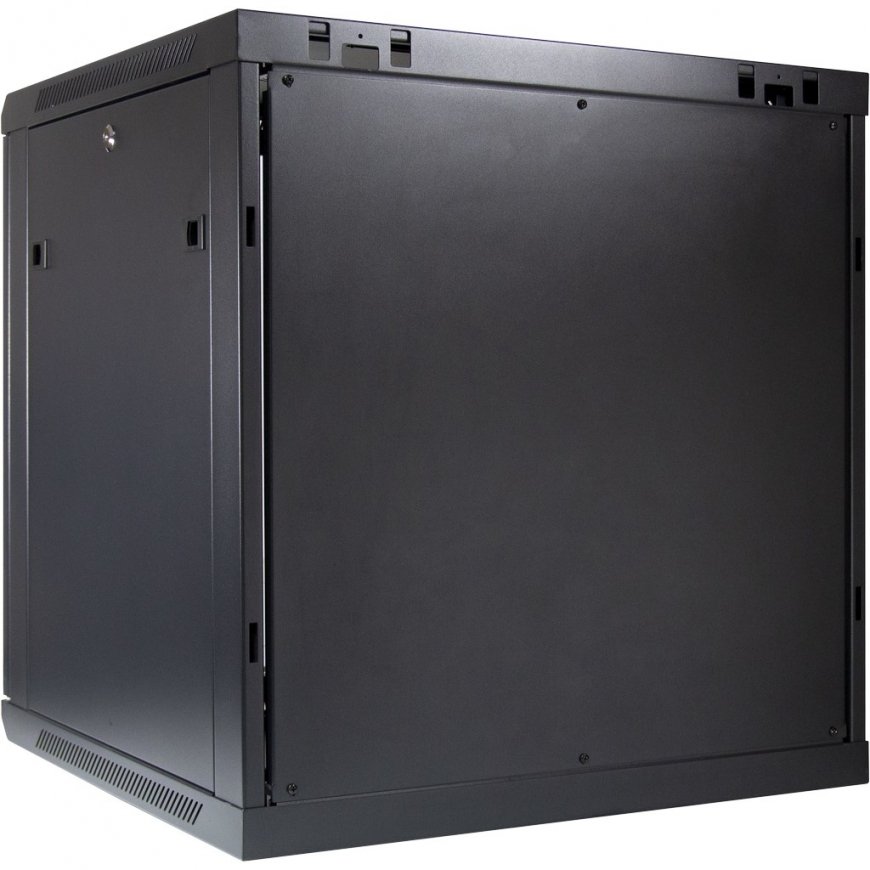 Inter-Tech SMA-6612 12U Pie sienas stiprināms statīvs Melns – 5