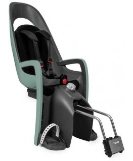 Hamax Caress - bicycle seat up to 22 kg, mounted on the frame | Green/black