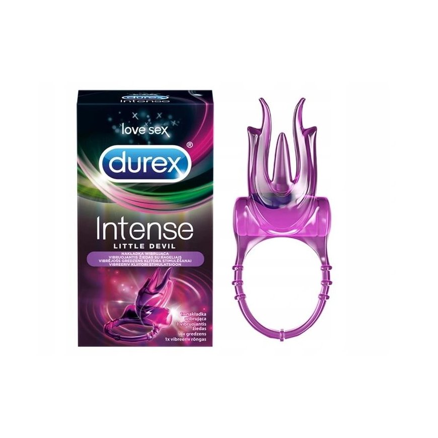 Durex Overlay Little Devil - vibracinis žiedas 1 vnt – 2
