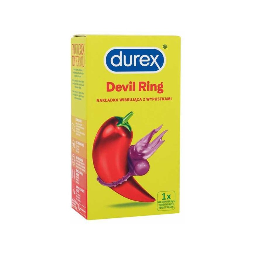 Durex Overlay Little Devil - vibrating ring 1 pc – 4