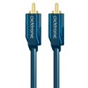 ClickTronic 3m Audio Cable аудио кабель RCA Синий ClickTronic 3m Audio Cable аудио кабель RCA Синий