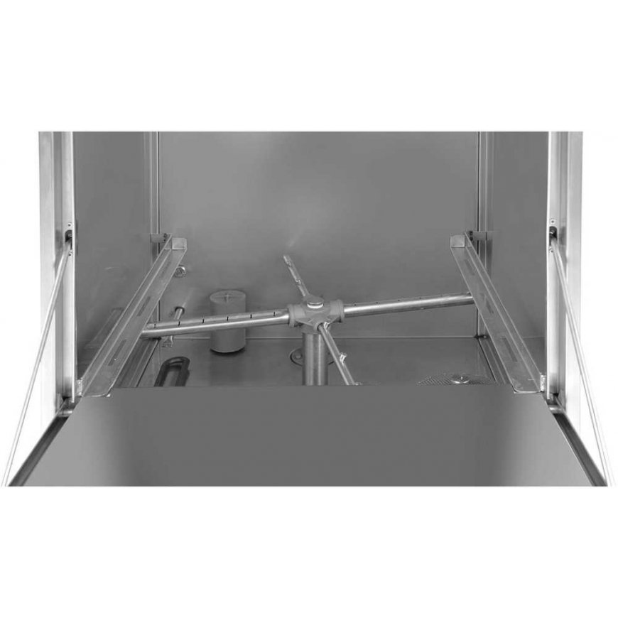 Hendi Bar glass dishwasher + dispenser + pump basket 40x40cm 230V 3 PROGRAMS – 3