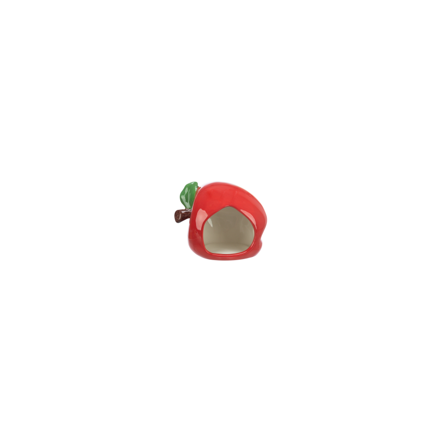 House for rodents : Trixie Apple ceramic house, hamsters|mice, 1