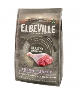 Dry food for puppies - ELBEVILLE Puppy and Junior Mini Fresh Tur