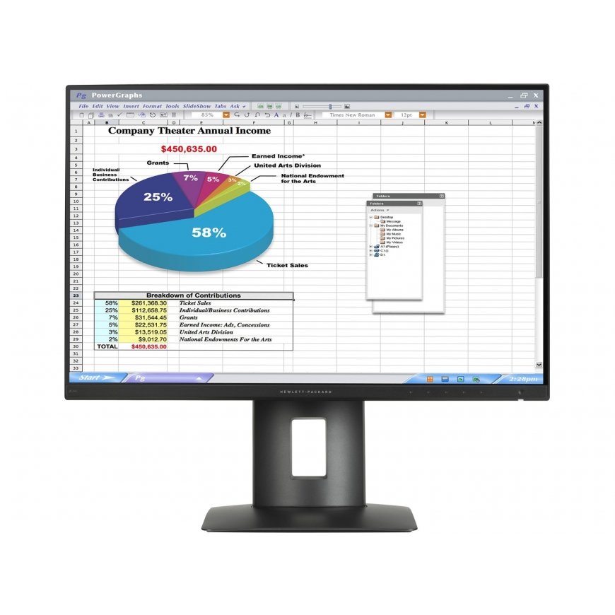 HP Poly HP Z24n LED display