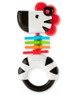 Fisher Price, Fisher Price, Zebra, Rattle Toy, Unisex, 3+ months