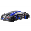 Lean Toys RC Remote Control Car 1:18 Rubber Wheels Drift Mėlyna