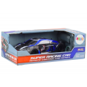 Lean Toys RC Remote Control Car 1:18 Rubber Wheels Drift Blue Lean Toys RC Remote Control Car 1:18 Rubber Wheels Drift Blue