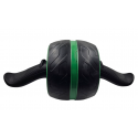 Abdominal press exerciser-wheel SANRO with mat Green-black Abdominal press exerciser-wheel SANRO with mat Green-black
