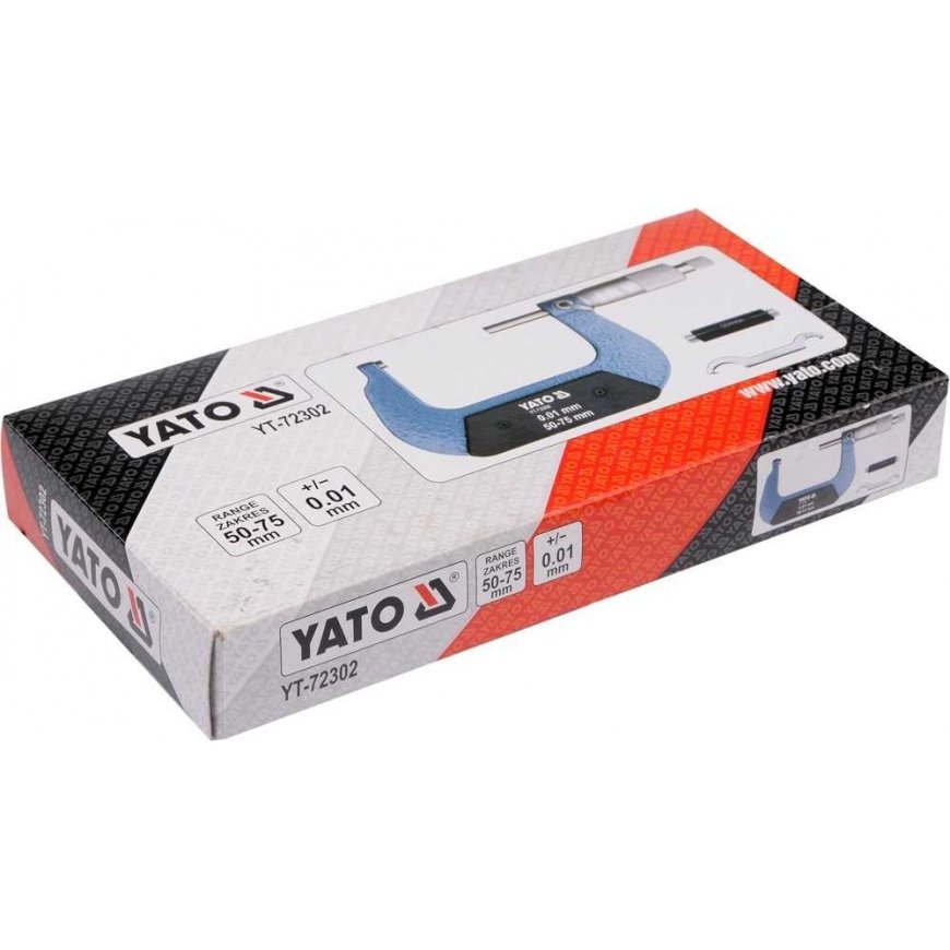 Yato Micrometer | 50-75mm (YT-72302) – 4