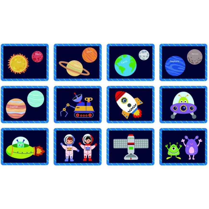 Puzzle Tooky Toys TOOKY TOY Układanka Magnetyczna Kosmos Puzzle – 3