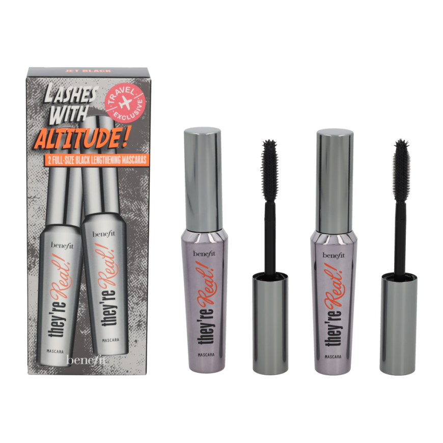 Benefit Duo Set: They're Real! Blakstienų tušas, 17 g – 4
