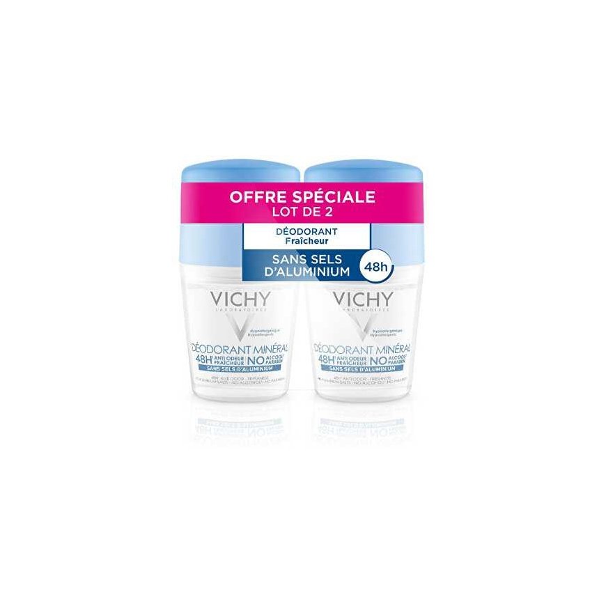 Vichy Mineral Deodorant (2 pcs) -